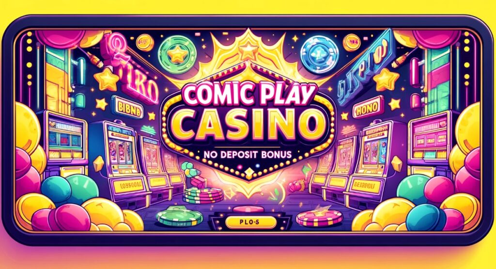 Comic Play Casino no deposit bonus 1