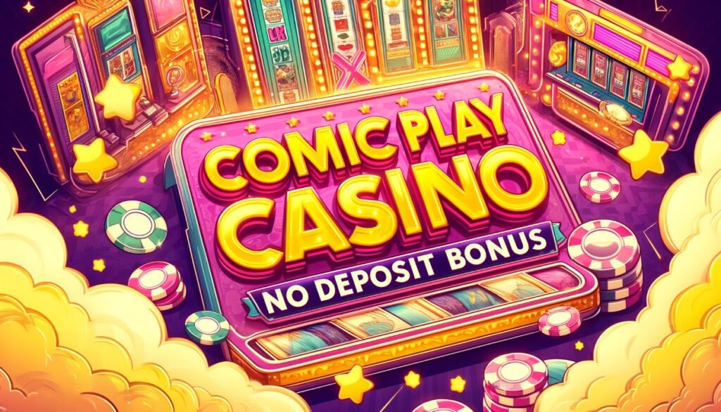 Comic Play Casino no deposit bonus 2